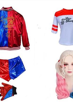 Костюм харлі квін дорослий аніматор із периком m
