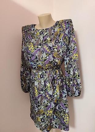 Шёлковое платье s размер.