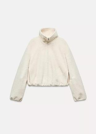 Куртка женская бежевая zara new