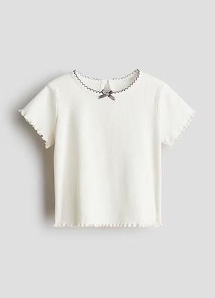 Футболка в рубчик h&m
