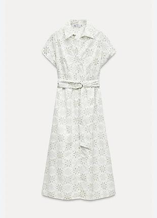 Новое платье миди zara
