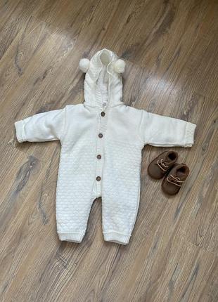 Комплект детский комбинезон и ботиночки