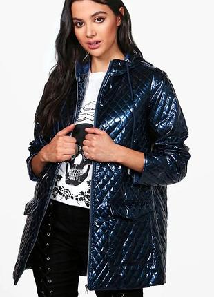 Легка весняна тонка курточка вітровка з капюшоном boohoo, розмір s/m
