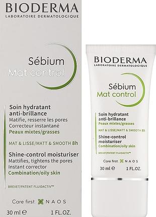 💚6 мініатюр*5мл.=30мл. крем для обличчя bioderma photoderm spf 50 матуючий біодерма пробники