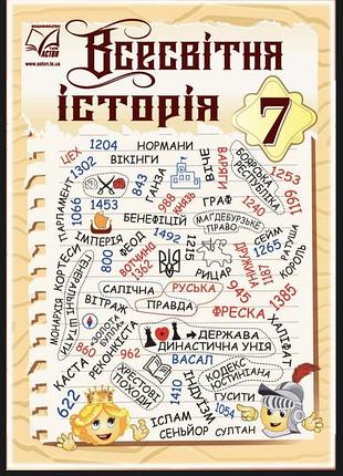 Книга Всемирное история 7 класс; 2020 год