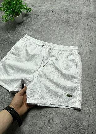 Шорты lacoste monogram swim L12.123 фото
