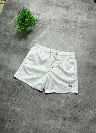 Шорты lacoste monogram swim L12.122 фото