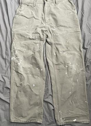 Carhartt штаны дистрес краской