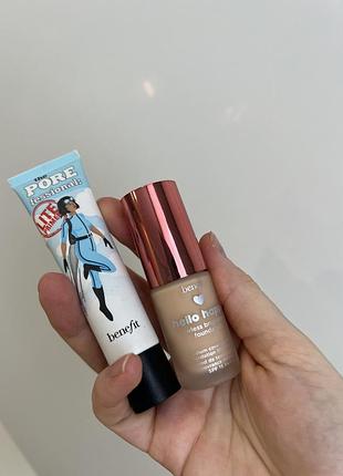 #росборя набор benefit тональный крем + основание для минимализации пор