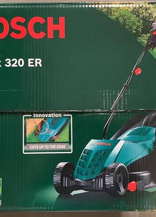 Газонокосарка електрична bosch rotak 320 er