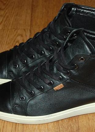 Кожаные кроссовки кеды 41 р ecco