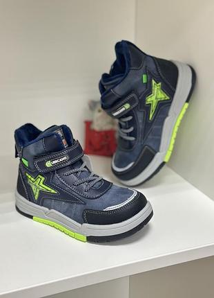 Хайтопи для хлопчика черевики на хлопчика дитяче взуття демі черевики весняні кросівки