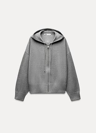 Трикотажне худі zara