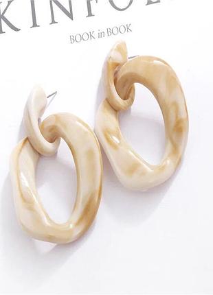 Массивные серьги