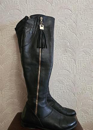 Сапоги кожаные / сапоги кожаные