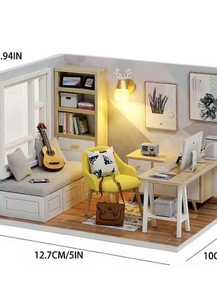 Румбокс diy домик конструктор, roombox миниатюрный домик