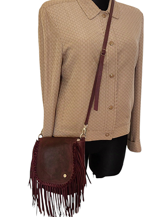 Шкіряна крос боди