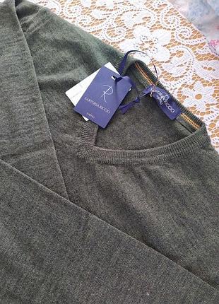Італійський вовняний светр sartoria riccio (made in italy) розмір xl-xxl