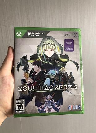 Soul hackers 2 xbox one series x day one with art cards