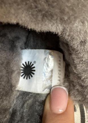 Тапочки ugg fluff yeah slide grey 1095119-chrc