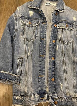 Джинсовка zara 2