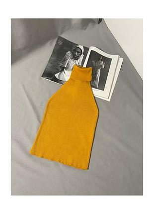 Топ в рубчик zara