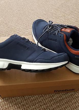 Reebok elite stride gore-tex iv кожаные кроссовки с мембраной оригинал (43 - us 10) новые