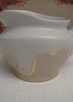 Соусник сливочник молочник фарфор ссср бфз №652