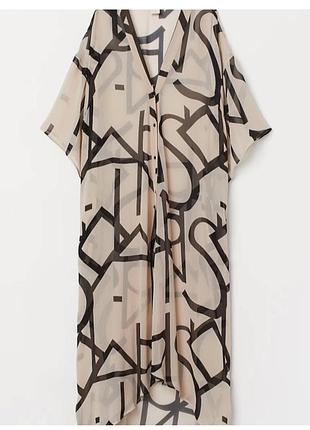 Платье из 100%-ои вискозы с асимметричным подолом