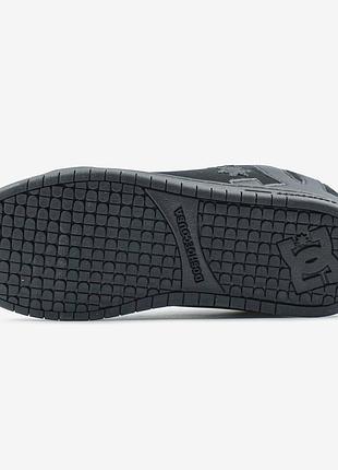 Кроссовки dc court graffik all black 4