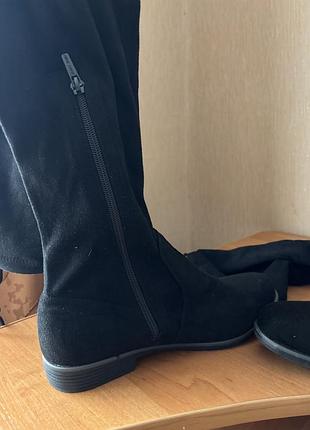 Вспененные/осенные ботфорты-чулоки 39р