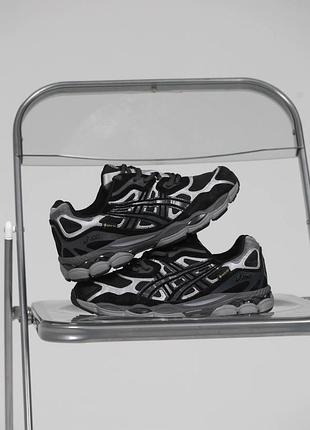 Asics gel nyc black silver gore-tex🔥 6