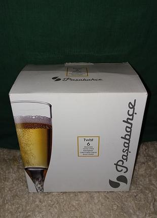 Набір бокалів для шампанського (6 шт)