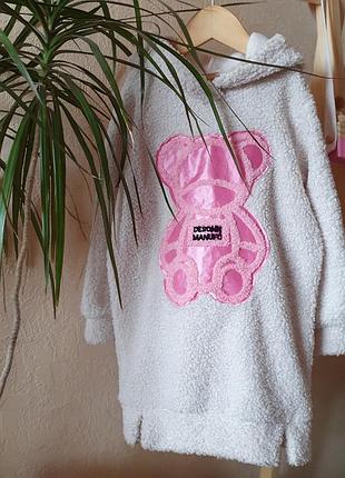 Тепла худі сукня