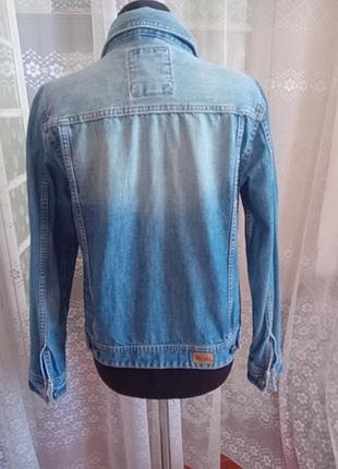 Мужская джинсовая куртка фирмы denim wear размер 46( 164)