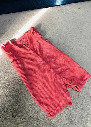 Ромпер летний песочник для девочки