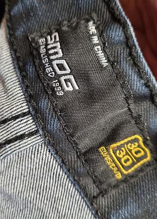 Джинсы мужские smog black original