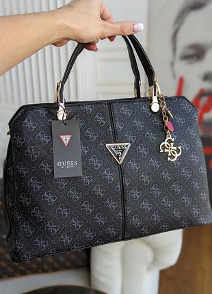Сумка guess noelle большая на три отдела lux.2 фото