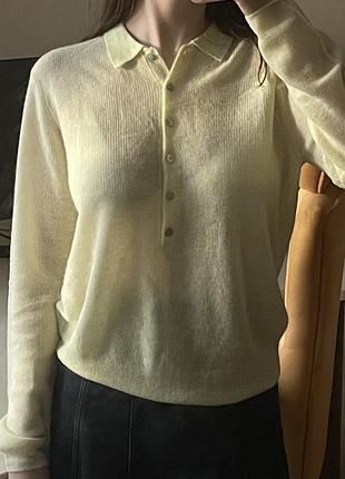 Полупрозорий джемпер massimo dutti