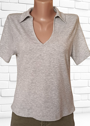 Футболка в рубчик от new look