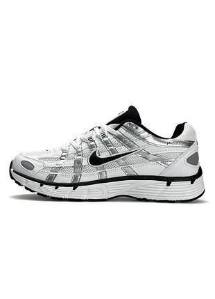 👟 мужские кроссовки nike p-6000 s reflective white silver 👟