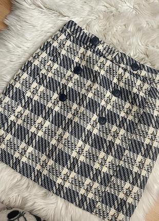 Юбка в клетку