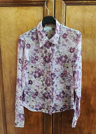 Рубашка женская jigsaw, оригинал,шифон.