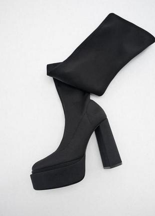 Сапоги, ботфорты zara