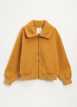 Куртка, бомбер из искусственного меха, тедди, teddy house brand outerwear collection (оригинал)