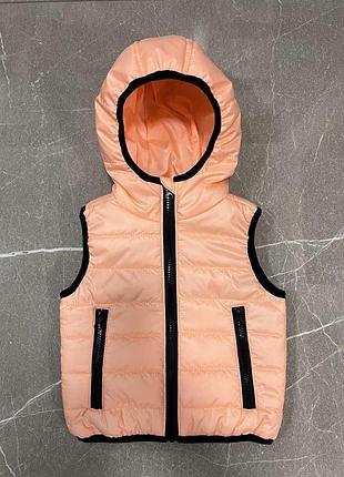 Жилет персик 92-116