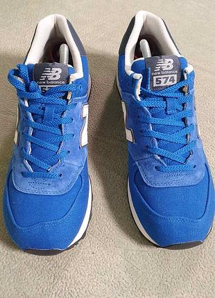 Кроссовки new balance ml574pcb blue 6