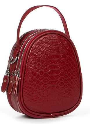 Сумка женская клатч кожа alex rai f-5501 bordo