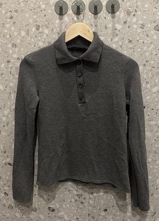 Поло светр сіре zara