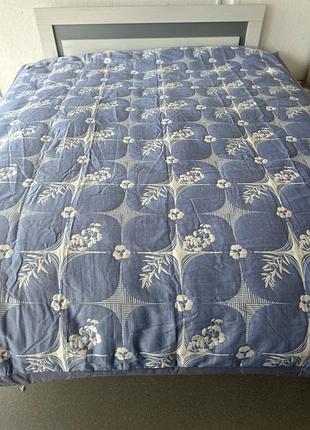 Літня ковдра -покривало натуральний льон двохстороння